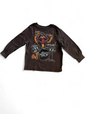Old Navy The Muppets Animal Graphic Long Sleeve Tee Shirt - 3T
